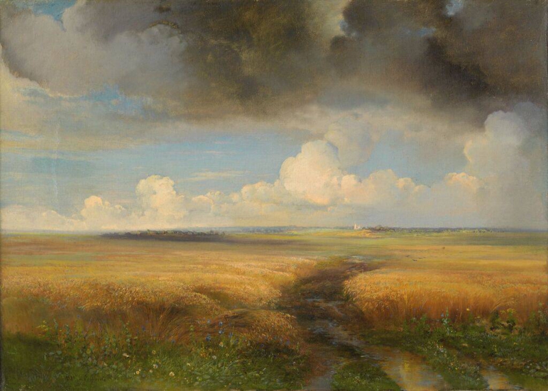 Alexey Savrasov- Rye